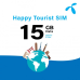 eSIM Tailândia Tourist Delight Mini - 15 GB, validade de 8 dias