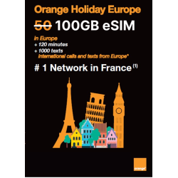 Orange France 100 GB Europe eSIM